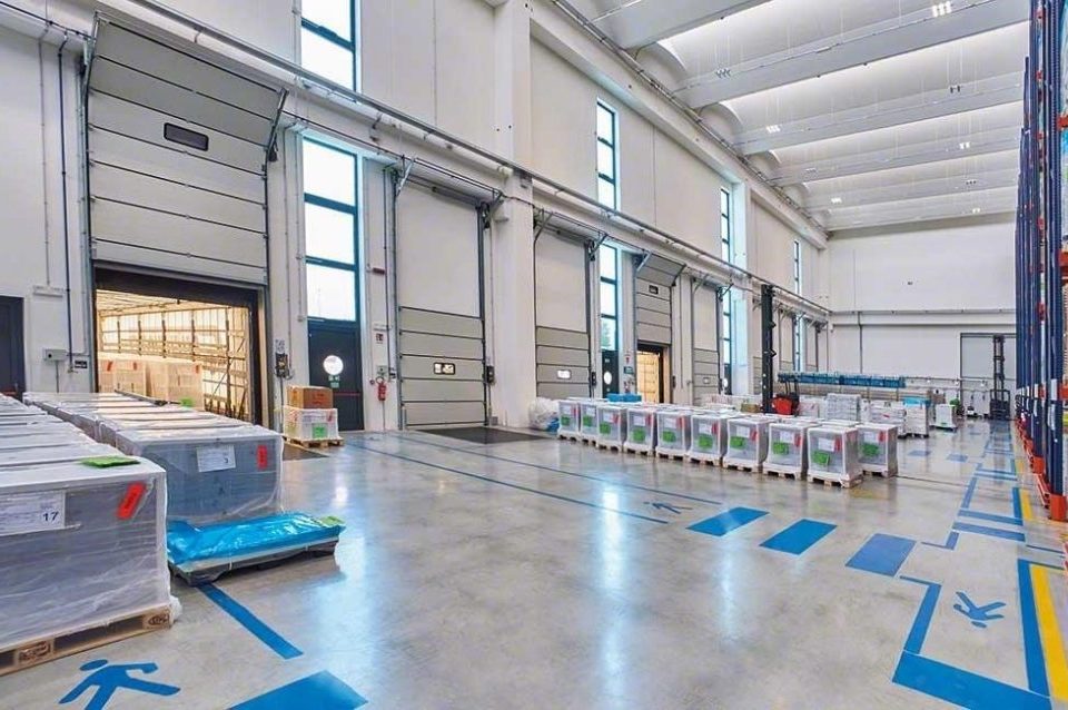 Recepción de Mercancías en el Almacén