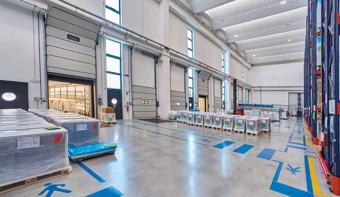 Recepción de Mercancías en el Almacén